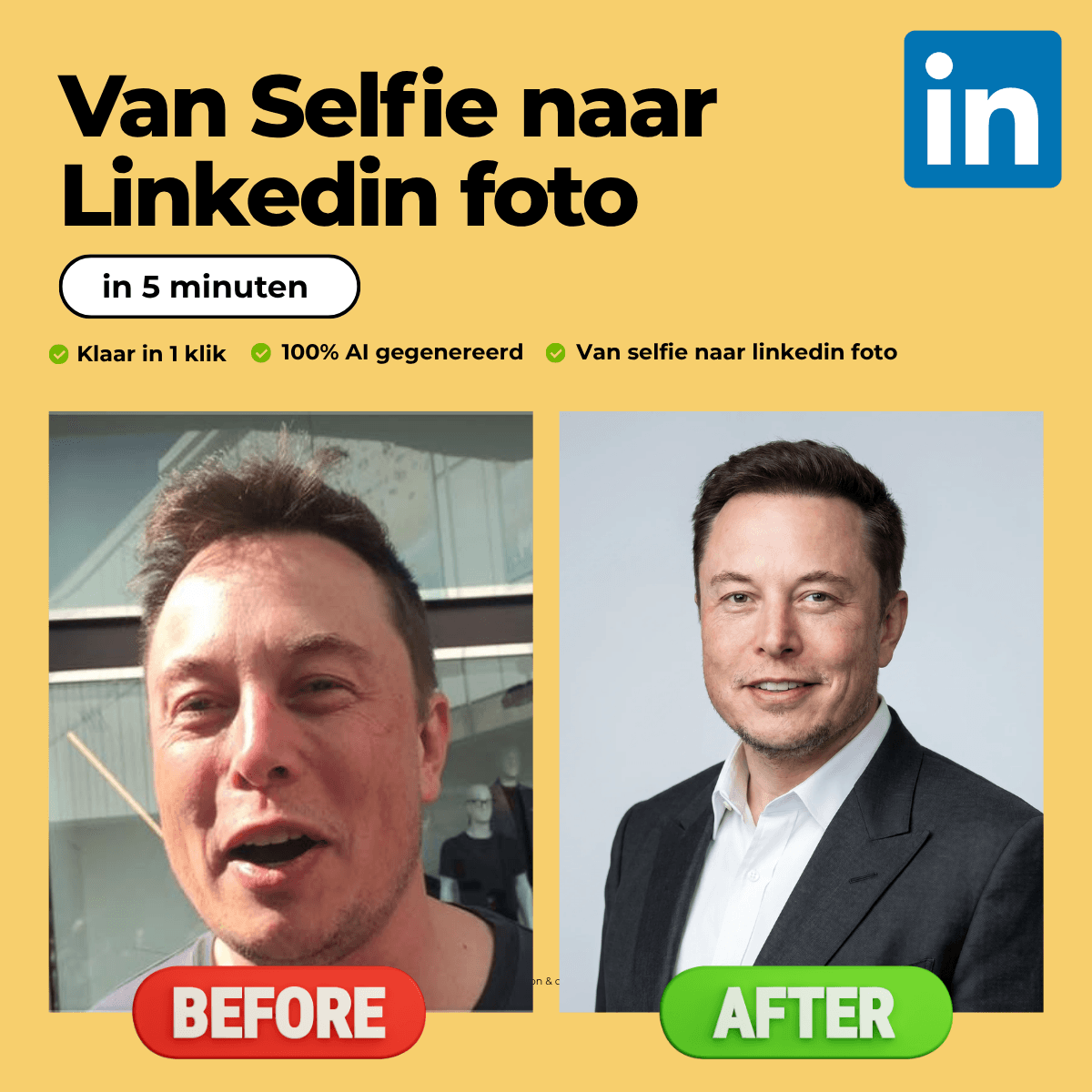 LinkedIn Fotograaf
